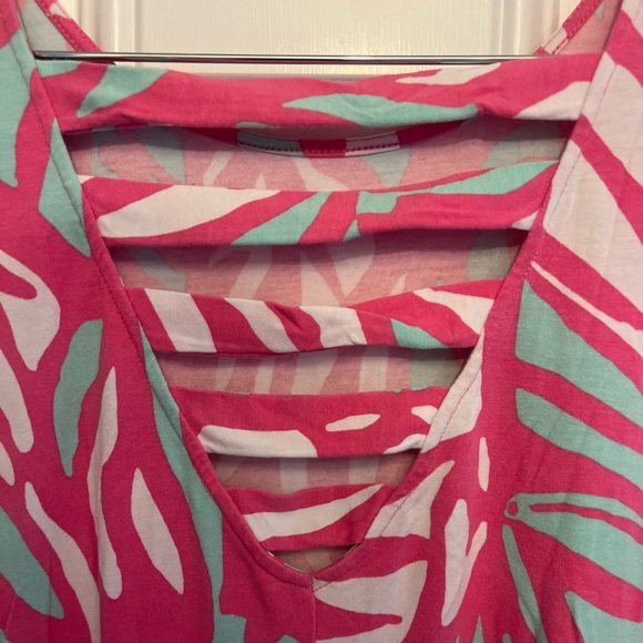 Lilly Pulitzer Ophelia Swing Dress Size Medium in Pink Papaya - Picture 5 of 7